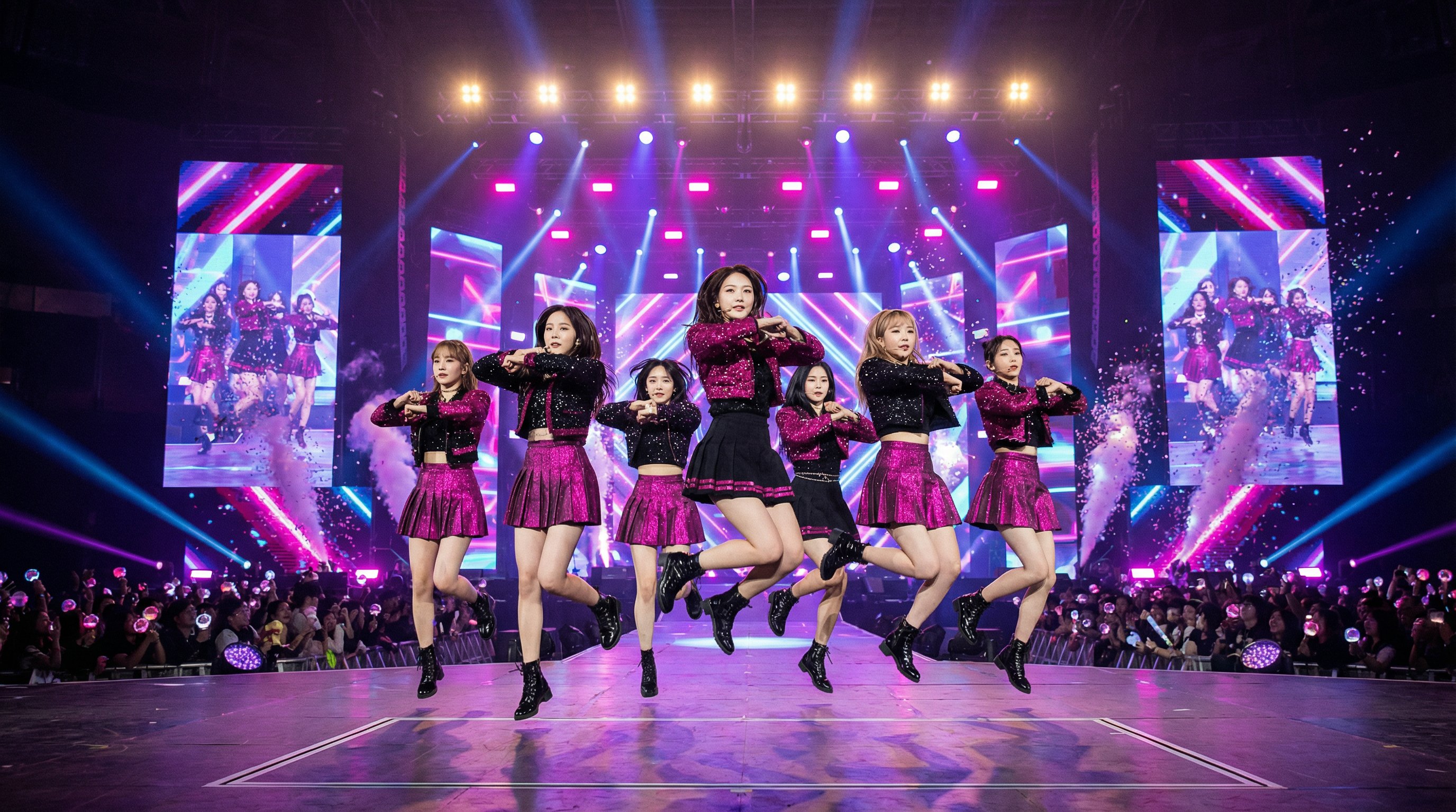 楼道偷情视频：女团舞台表演